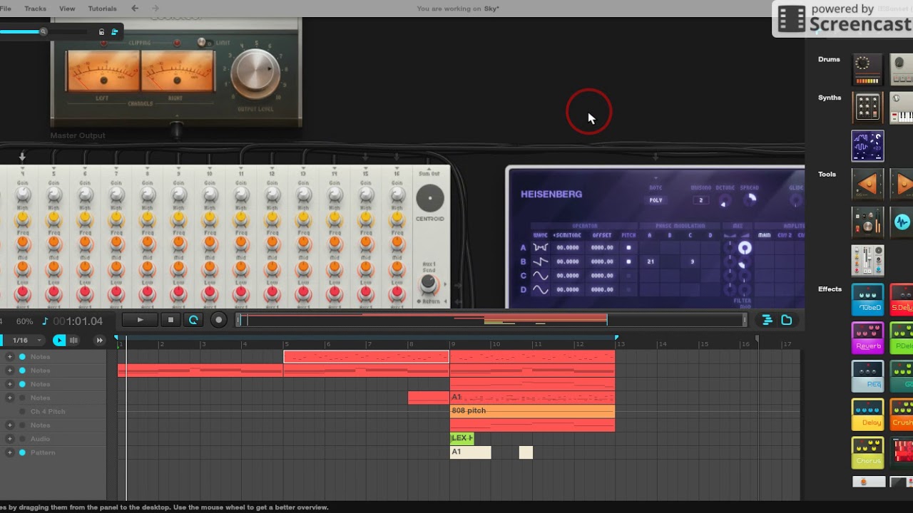 How I make Chords & Melodies on Audiotool [ Audiotool Tutorial ] - YouTube
