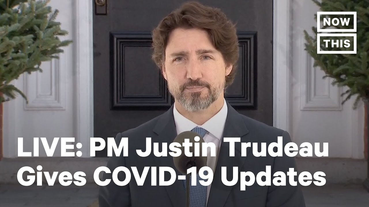 Canadian PM Justin Trudeau Gives a Coronavirus Update | LIVE | NowThis