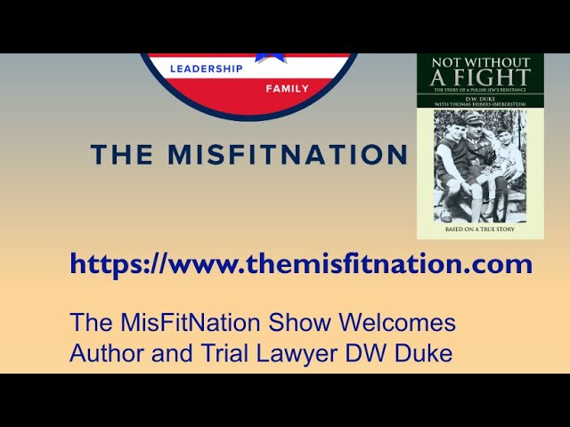 The MisFitNation Show chat with Author DW Duke