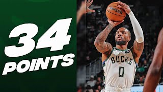 Damian Lillard Drops 34 Points In Bucks Comeback! | November 8, 2023