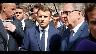 Emmanuel Macron mise sur l’Europe pour attaquer Marine Le Pen