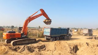 Super Fast Work of Tata Poclain | Mud Loading in Amazing Style By Experienced Operator Poclain Video