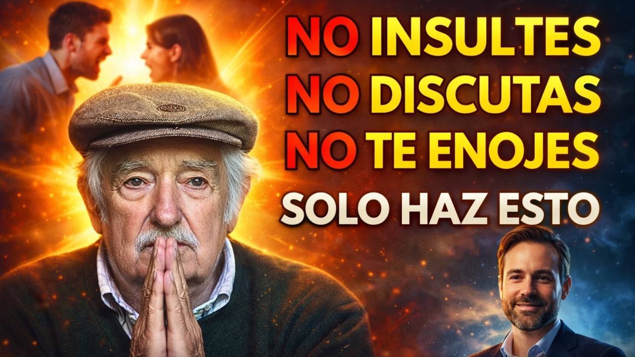 📢 Cómo NO ENOJARSE NI MOLESTARSE NUNCA con NADIE | LECCIONES de Pepe Mujica