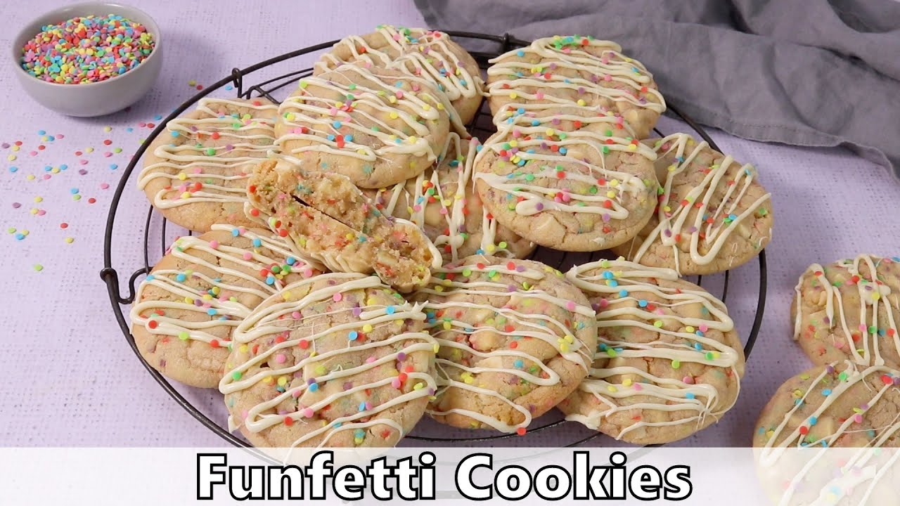 Funfetti Cookies Recipe - YouTube