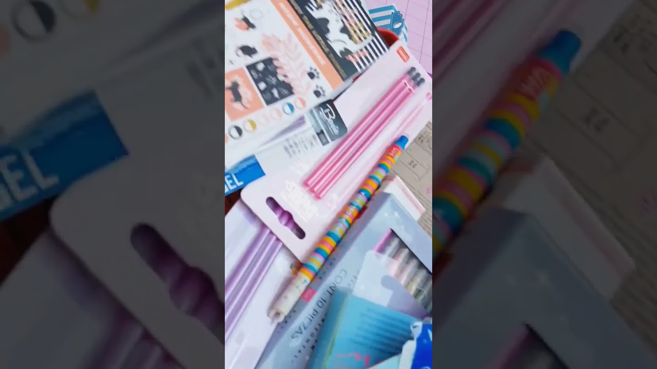 Haul de Papeleria Bonita - Video completo en el canal 
