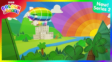 A Colourful Journey | Series 2 Episode 14 Clip | Kids Learn Colors | Colourblocks