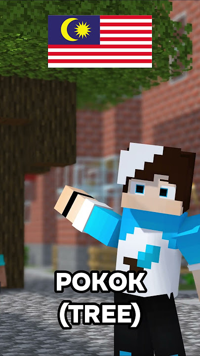 🇮🇩 Indonesia vs 🇲🇾 Malaysia ft. @BagasCraftAsli  #shorts  #minecraft | Animation Minecraft Malaysia