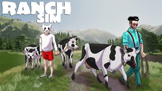 НАШ БИЗНЕС РАСШИРЯЕТСЯ! ПОКУПКА МЯСНЫХ КОРОВ В RANCH SIMULATOR