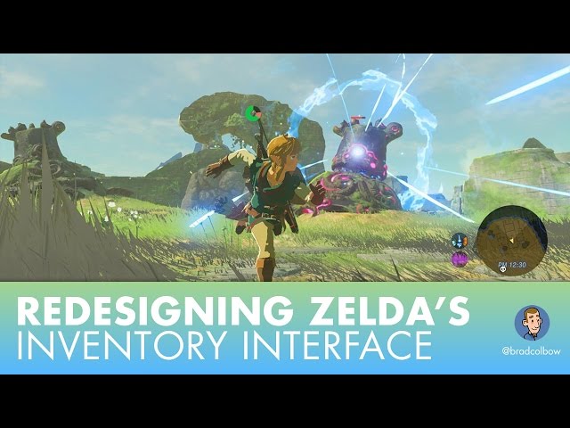 The Legend of Zelda: Breath of the Wild, Interface In Game