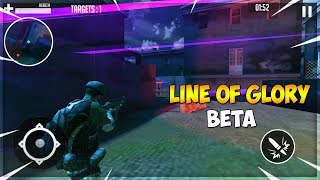 *UNRELEASED* LINE OF GLORY MULTIPLAYER BETA (FIRST LOOK) ANDROID /  IOS GAMEPLAY screenshot 3