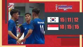 Sorotan Perlawanan: Korea 1 - 2 Singapura | Regu | ISTAF World Cup 2024