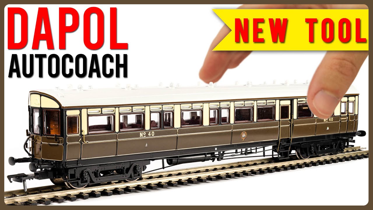 Удивительный новый автодом GWR от Dapol | Распаковка и обзор