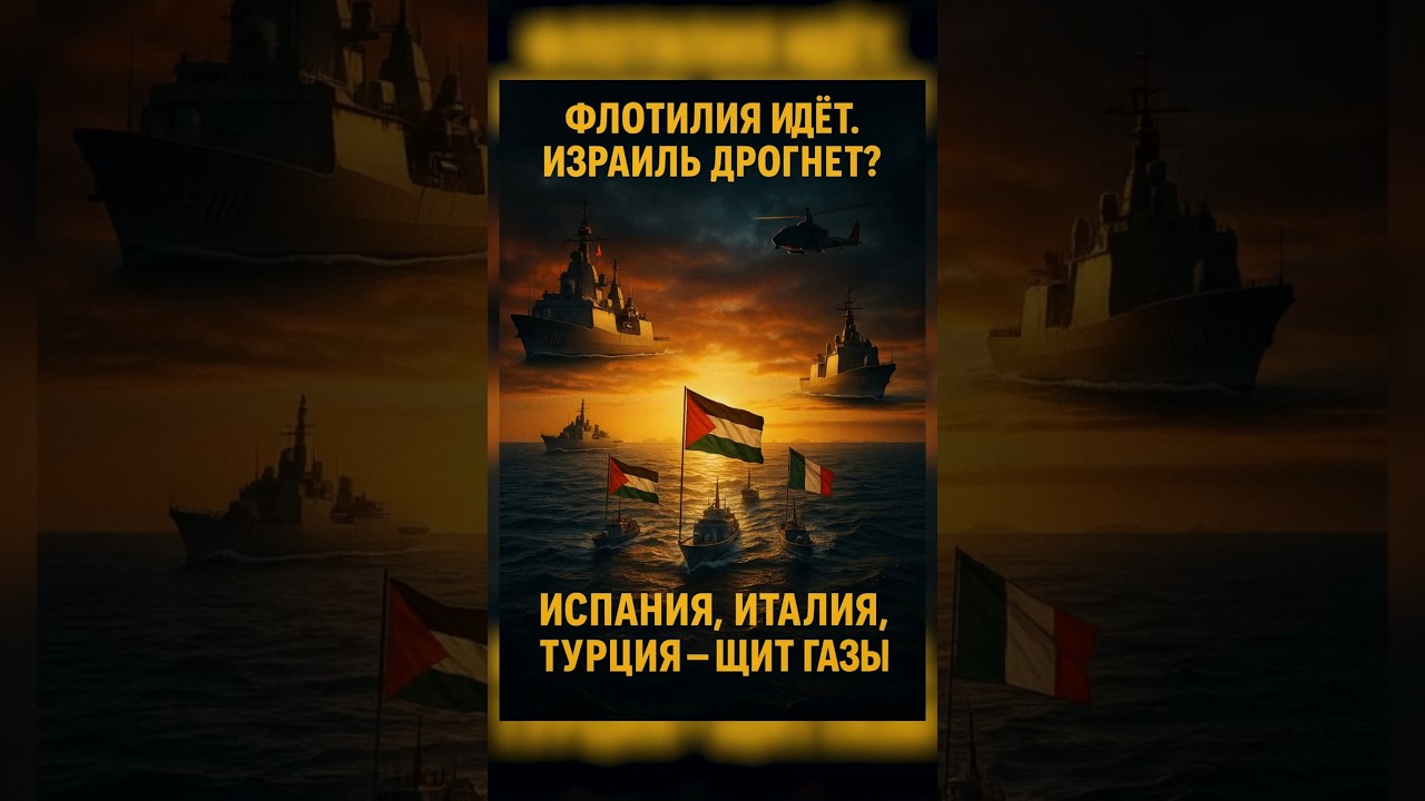 Флотилия под защитой — Израиль в тупике!