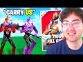I Carried RANDOMS to WIN in the TRIO FILL CUP! (FULL Tournament Fortnite Competitive)
