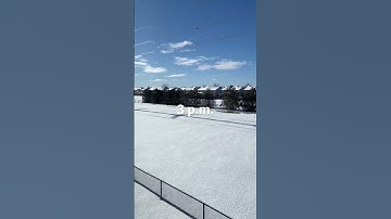 Thumbnail of Crazy Canada weather | February 2023 ❄️ ☀️ #shorts