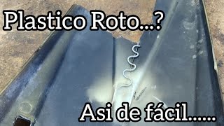 Reparar plástico cacha rota de moto o auto Fácil Rápido y Barato by Pablo Vinci Motos ® 928 views 5 months ago 10 minutes, 3 seconds