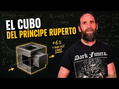 Prince Rupert's impossible cube: it can pass through a SMALLER cube