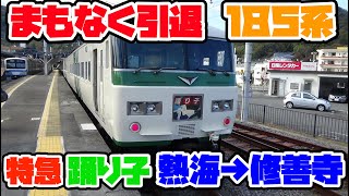 【まもなく引退】185系特急踊り子３号に乗ってみた