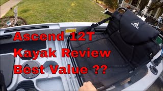 Ascend 12T Kayak Review , Features & Stability
