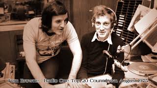 Radio One Top 20 Rundown August 1975 - Tom Browne