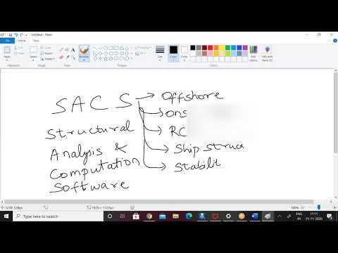 SACS - Structural Analysis Computer System | SACS Software Course Video