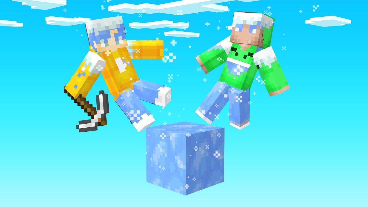 Minecraft, But You Only Have ONE ICE BLOCK! - YouTube