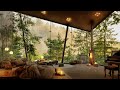 🌤️ Early Morning Bedroom in Forest with  Slow Piano Jazz Music ☕ - Relaxing Jazz for Work , Study Mp3 Song