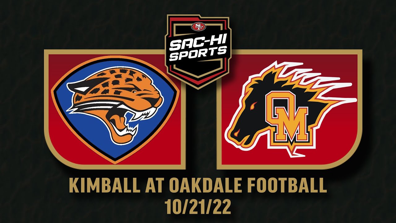 Kimball at Oakdale Football 10.21.22 YouTube