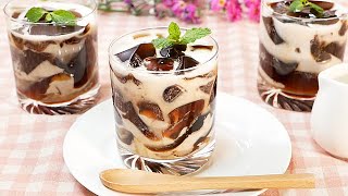 Coconut milk coffee jelly | HiroMaru CooK TV&#39;s recipe transcription