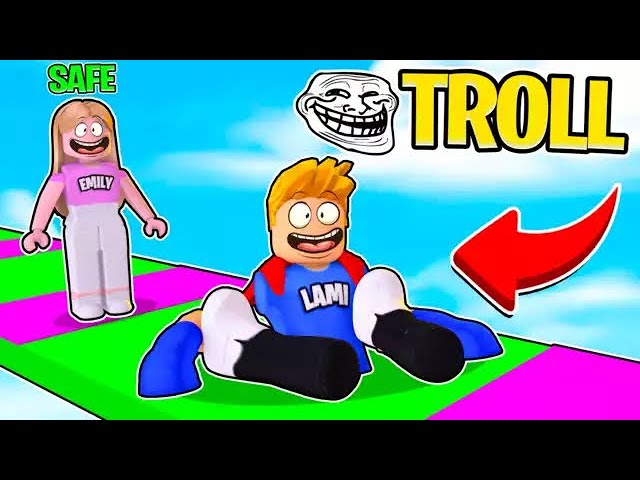 Roblox Obby, ABER ich werde GETROLLT! 😡