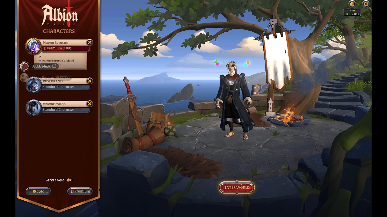 GOLD CHEST FAME FARM ALBION ONLINE