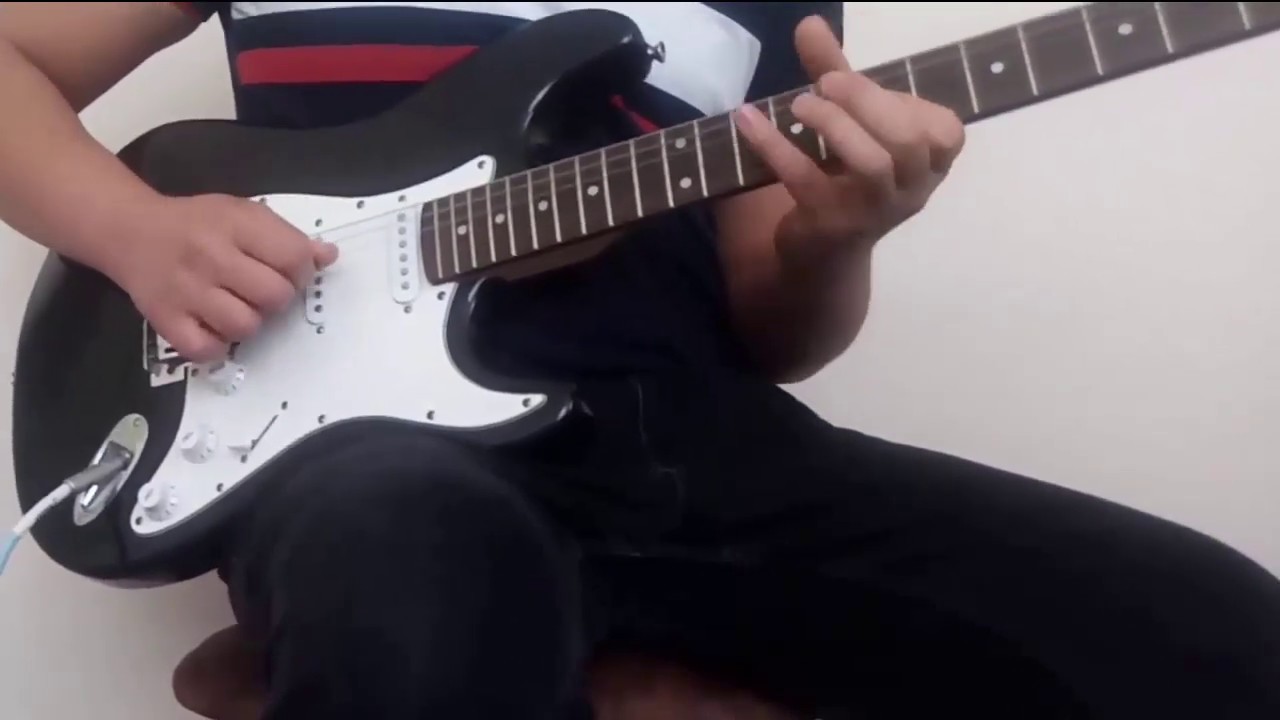 Deniz üstü köpürür elektro gitar solo tab