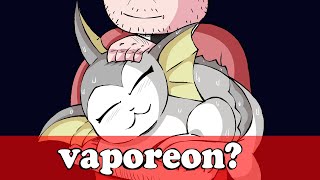 it's just a white vaporeon #animation #pokemon