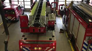 Kazerne Frobenstraat Uitruk Al Naar Afhijsing In Bergschenhoek 15-01-2019.