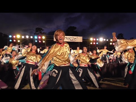 香川大学よさこい連 風華(ふうか) ファイナルステージ YOSAKOI高松祭り 2019