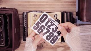ASMR | 오랜만에 빈티지 다이어리 꾸미고 일기쓰기 | 다꾸