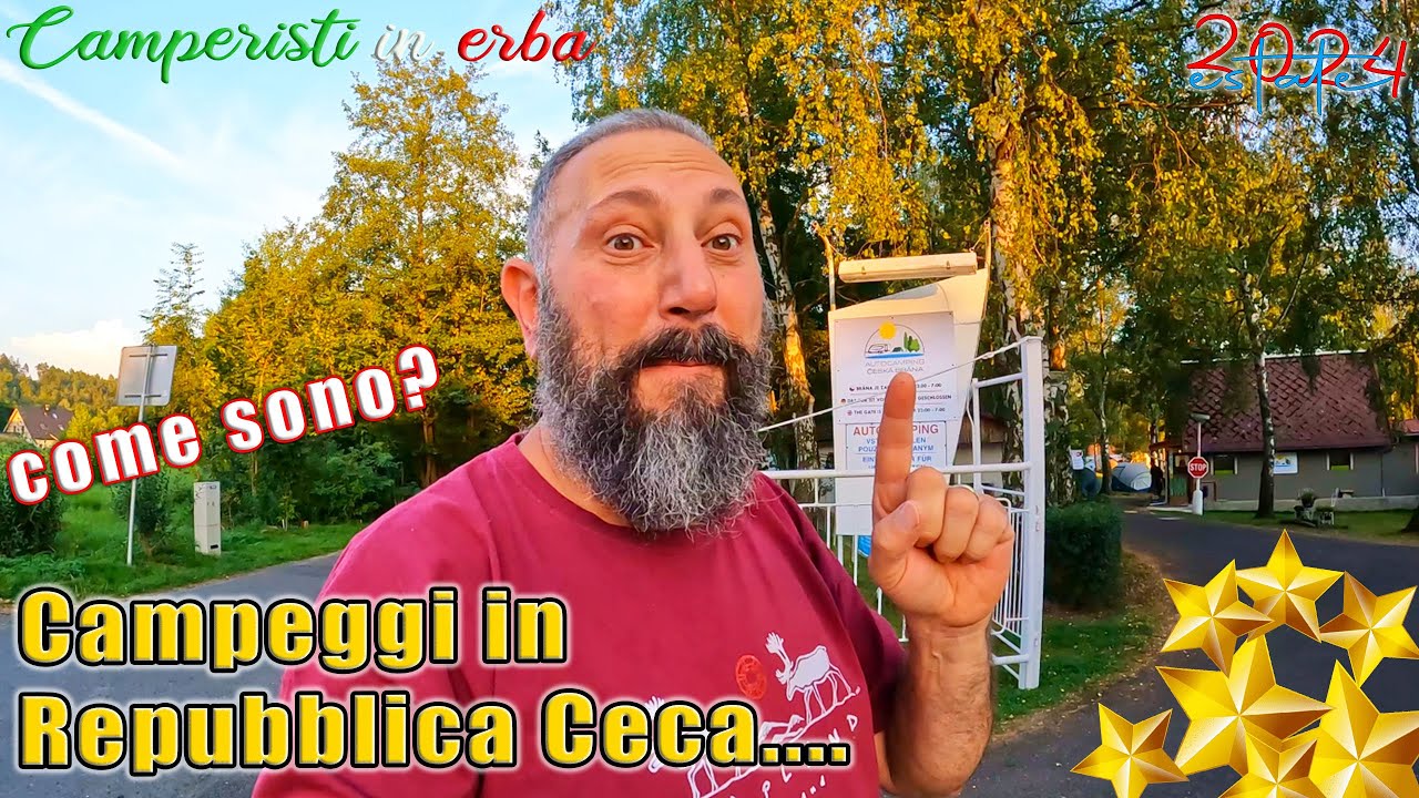 Come sono i Campeggi in Repubblica Ceca? Ecco un tipico campeggio che potete trovare.