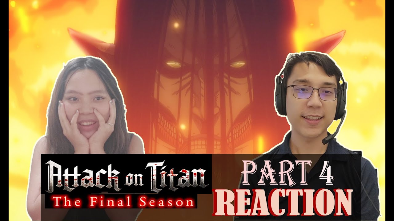 Attack on Titan (Shingeki No Kyojin) The Final Season Part 4 | REACTION
