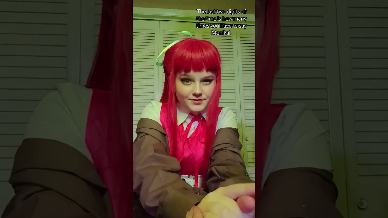 I'm so tired #trending #cosplay #ddlc #ddlccosplay #ddlcmonika #fyp #monika #viral #fake #fakebody
