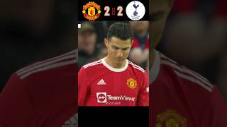 Man United 🆚️ | Tottenham | (3-2) Match | Ronaldo Hat-Trick #Shorts #Football #Youtube #Ronaldo
