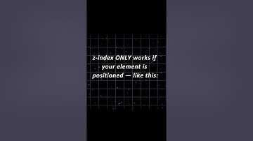 Why Your z-index is NOT Working 😡 (Quick Fix!