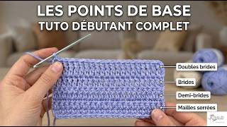 Learn to Crochet: COMPLETE TUTORIAL of Basic Stitches for BEGINNERS @AlextitiaTutoCrochet