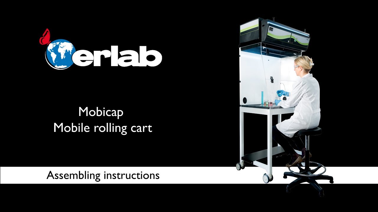 Mobicap rolling cart assembling