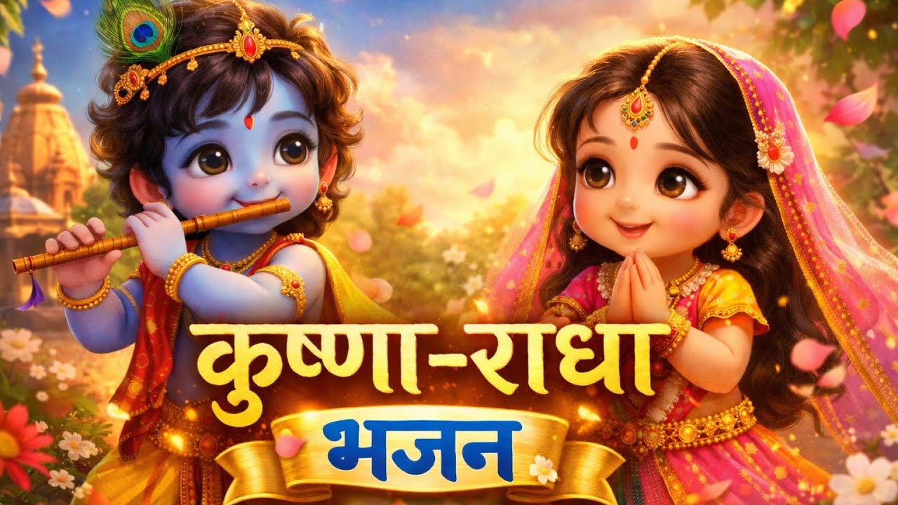 कृष्ण–राधा भजन 🌸 | प्यारा और शांतिपूर्ण भक्ति संगीत