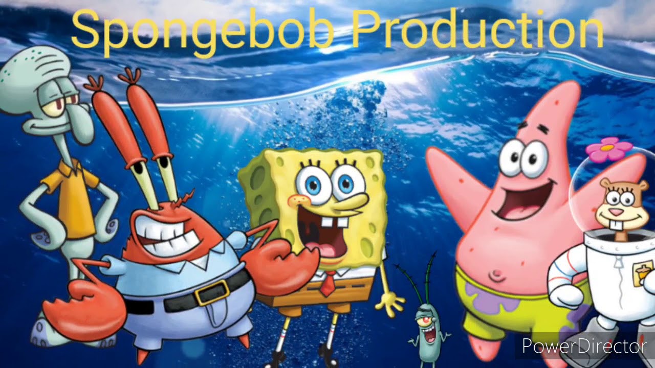 Spongebob Production poster YouTube
