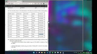 Data Base Task 06 | Write an Update Query Statement | 1st Year | Pamith Herath