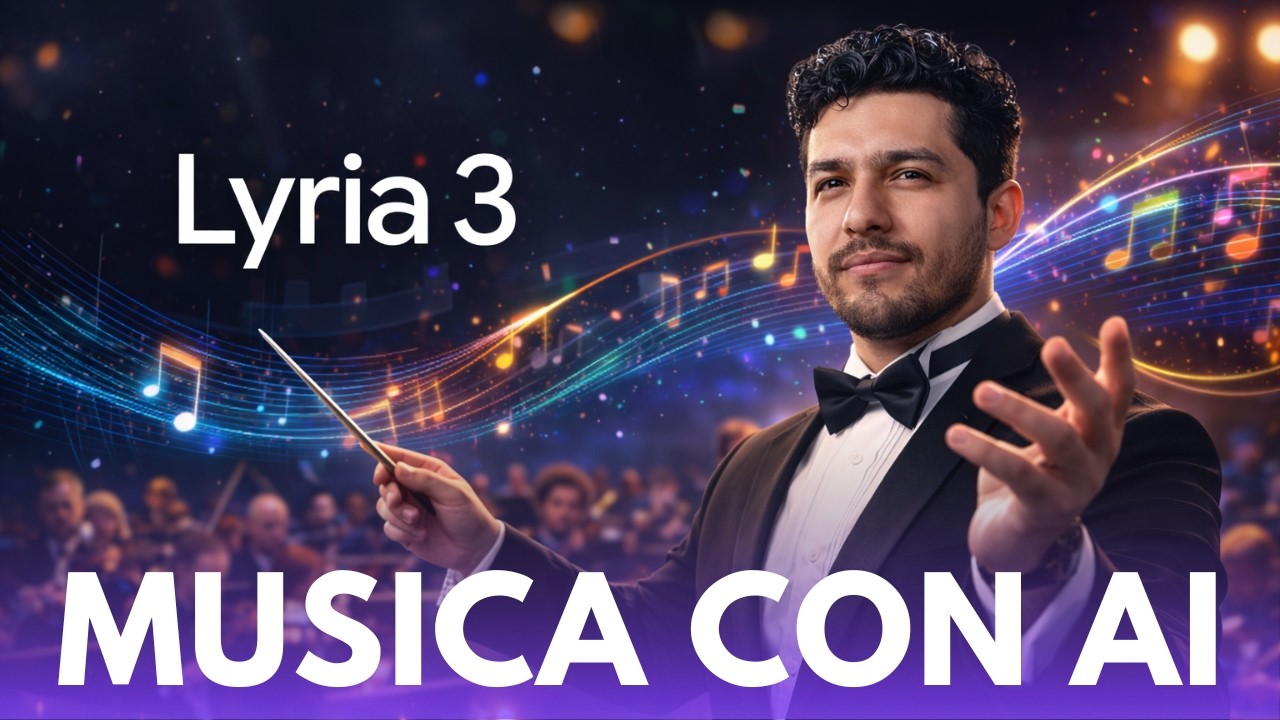 Google Lyria 3: Crea Música con IA en Segundos (GRATIS) - YouTube