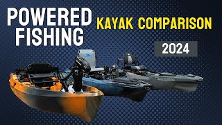 Powered Fishing Kayak Comparison 2024 - Oldtown, Native, and Bonafide