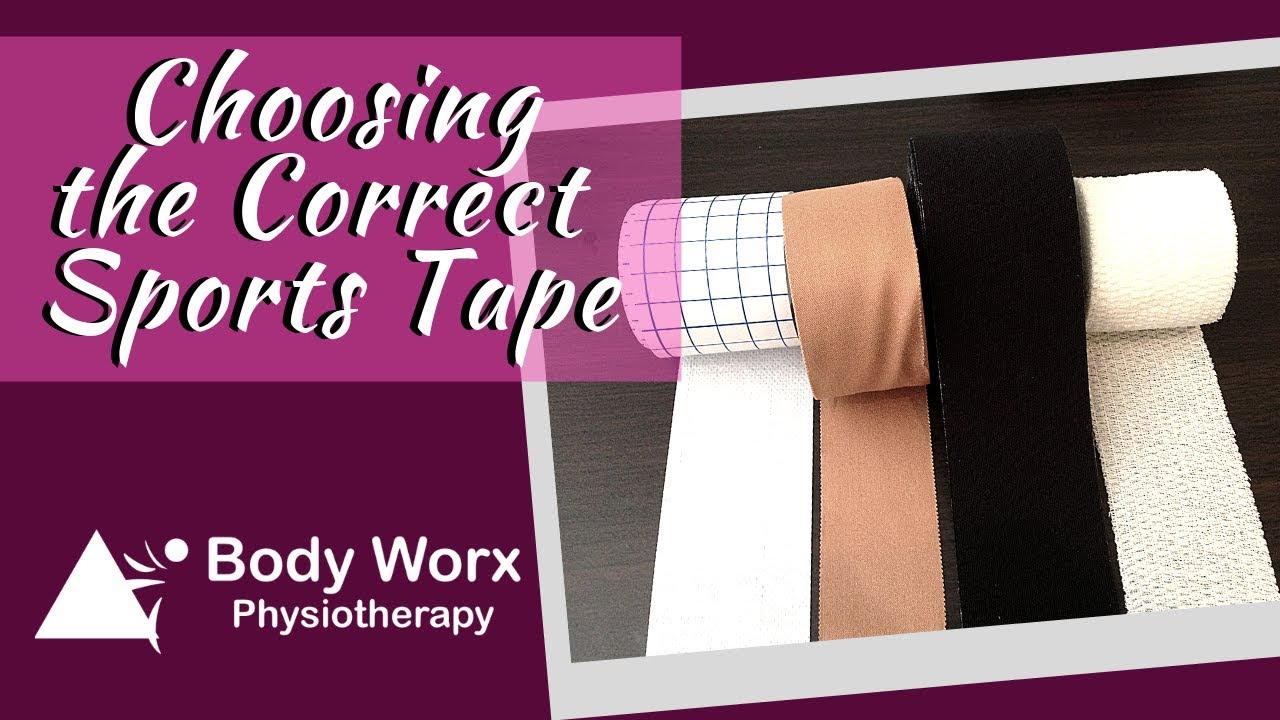 Choosing the Correct Sports Tape 