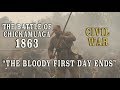 Civil War - Chickamauga Sept 19th 1863 - "The Bloody First Day Ends"